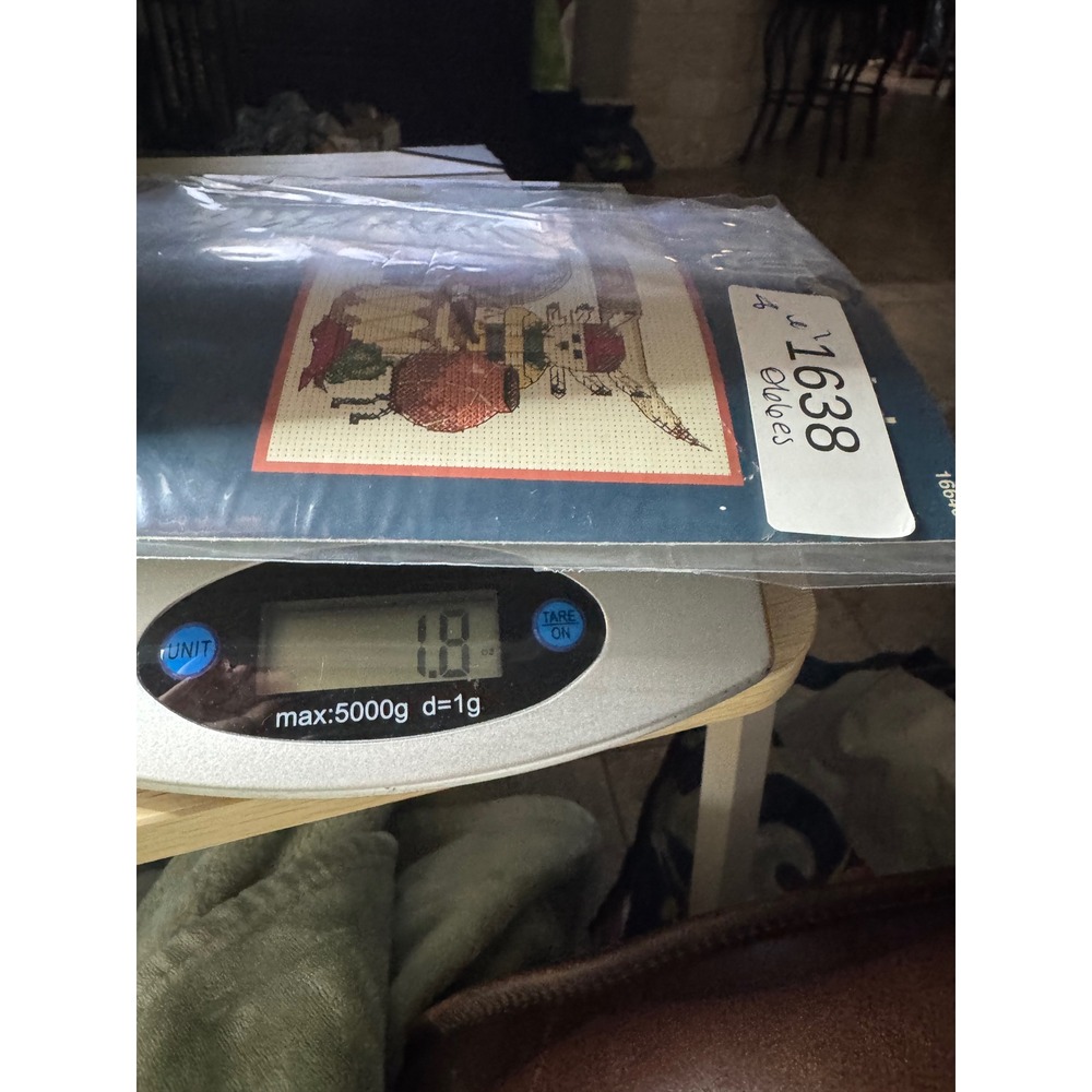 Jiffy Sunset Southwest Flavor Counted Cross Stitch Kit 16640 7x5 Ivory Aida 1996 - Picture 4 of 4